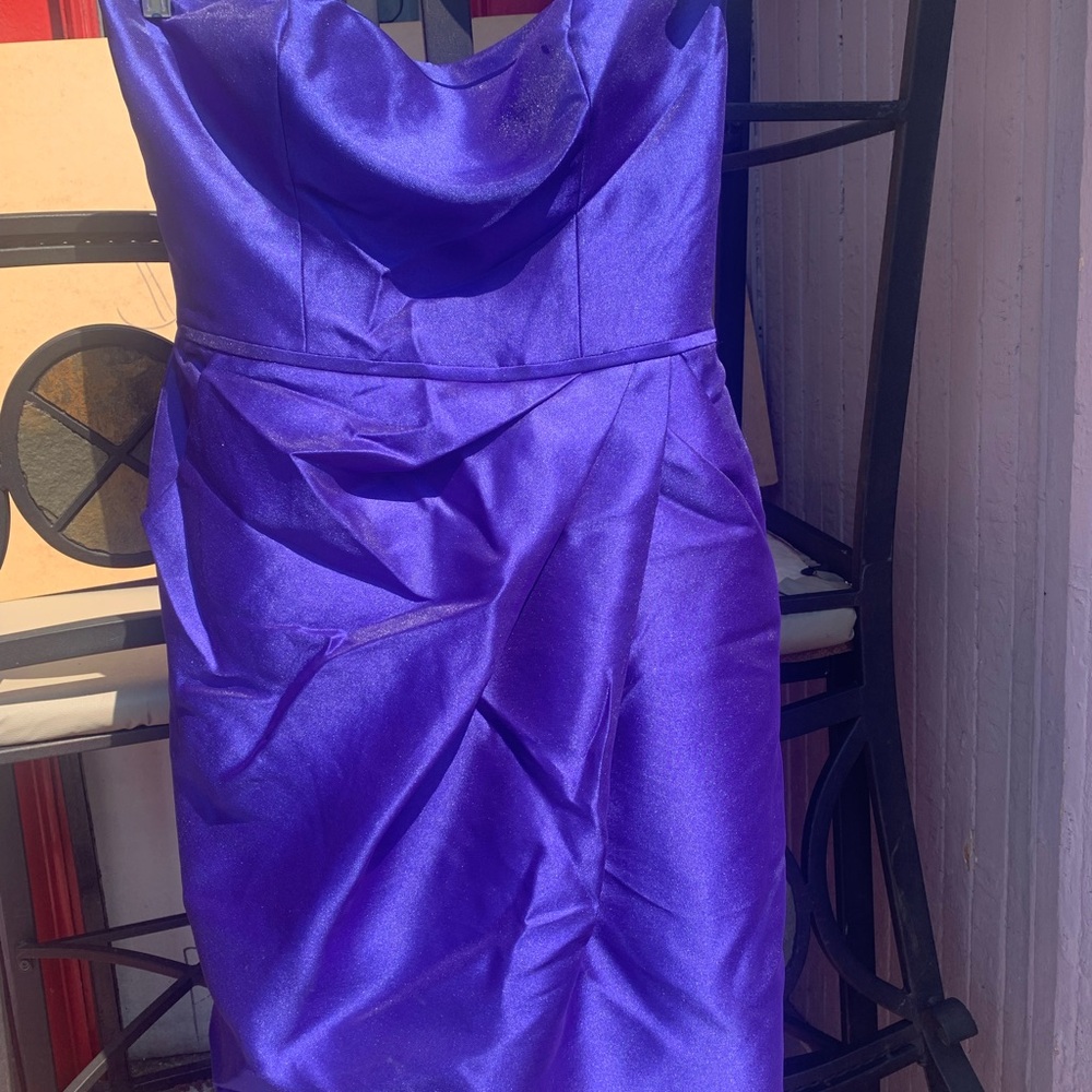 Love Brand Vibrant Purple Dress